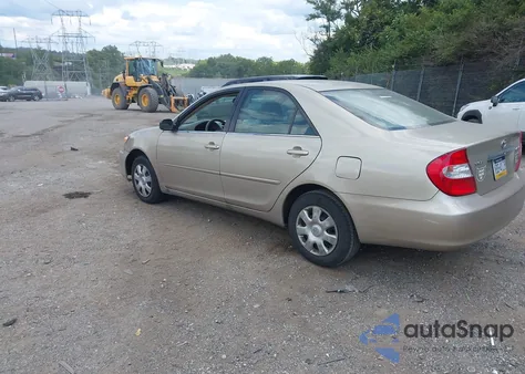 2004 Toyota Camry Le из США, поврежденный, VIN 4T1BE32KX4U933814